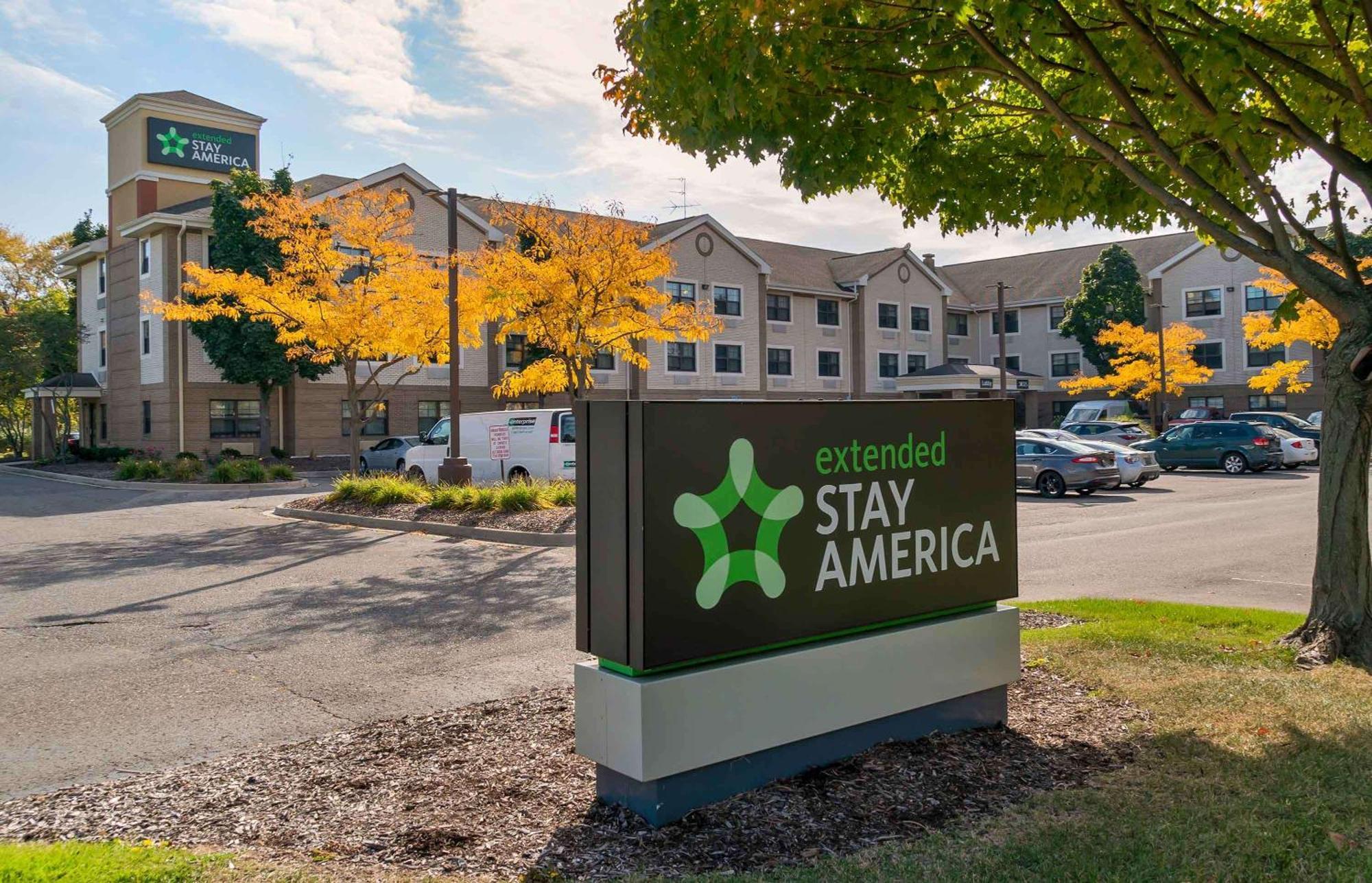 Extended Stay America Suites - Detroit - Metropolitan Airport Romulus Exterior foto